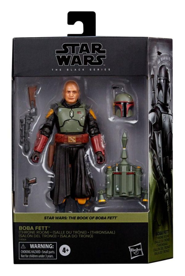 Hasbro Star Wars  The Book of Boba Fett Black Series  Action Figure Boba Fett (Throne Room) 15 cm