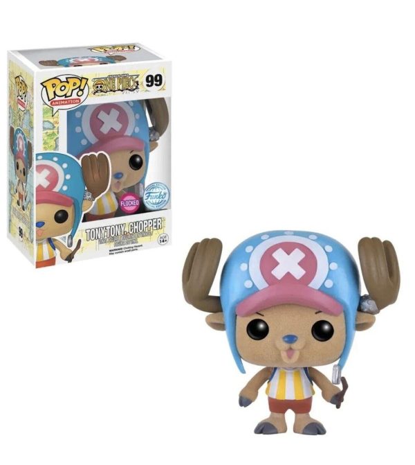 POP figure One Piece Tony Tony. Chopper #99 (Flocked)