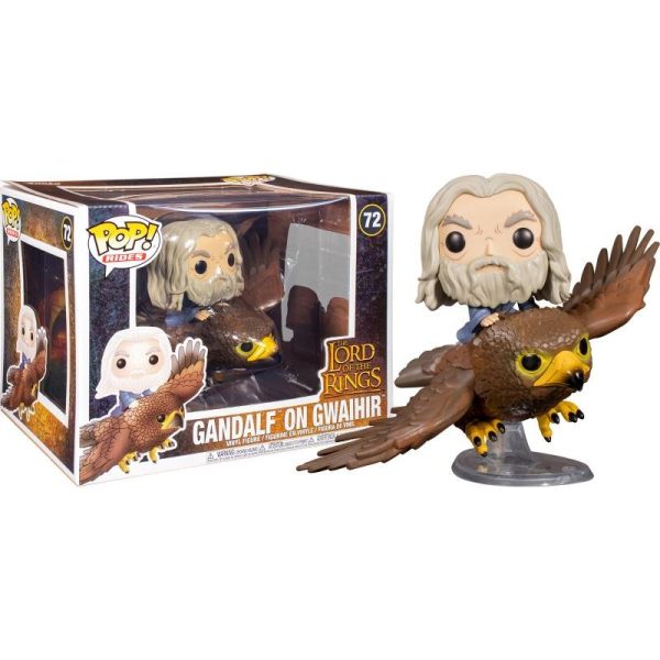 POP figure Lord of the Rings Gandalf on Gwaihir #72