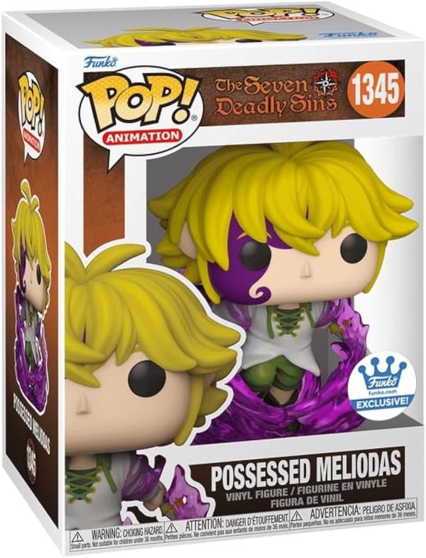 POP figure The Seven Deadly Sins Possessed Meliodas #1345 (Funko Shop Exclusive)