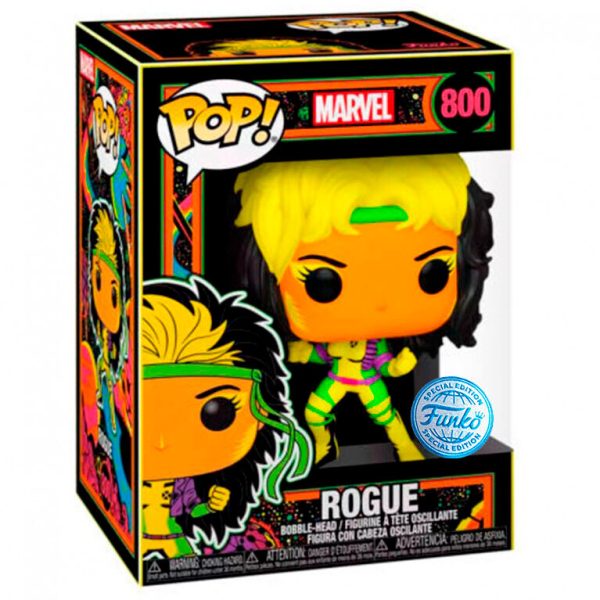 POP figure Marvel Rogue #800 (Black Light) (Exclusive)