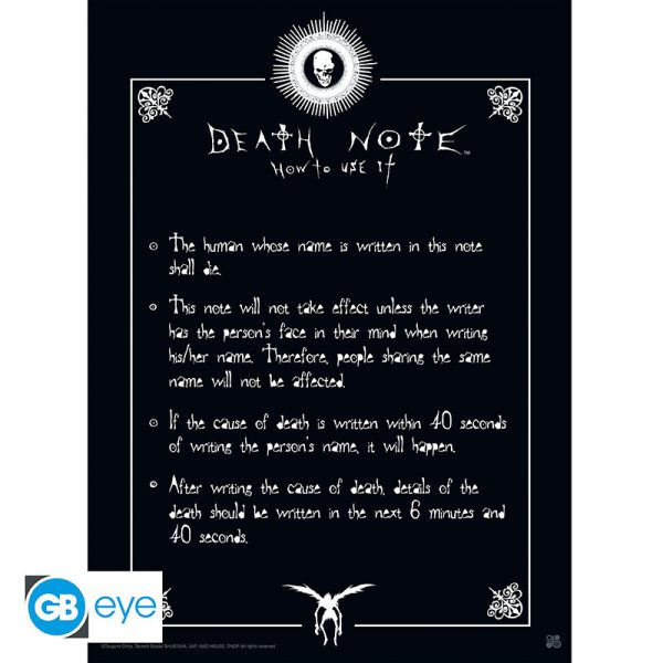 DEATH NOTE - Poster Chibi 52x38 - Rules