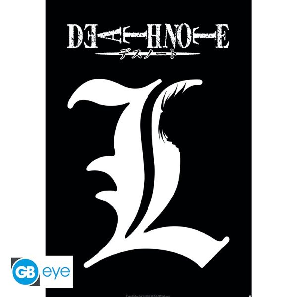 DEATH NOTE - Poster Maxi 91.5x61 - L Symbol