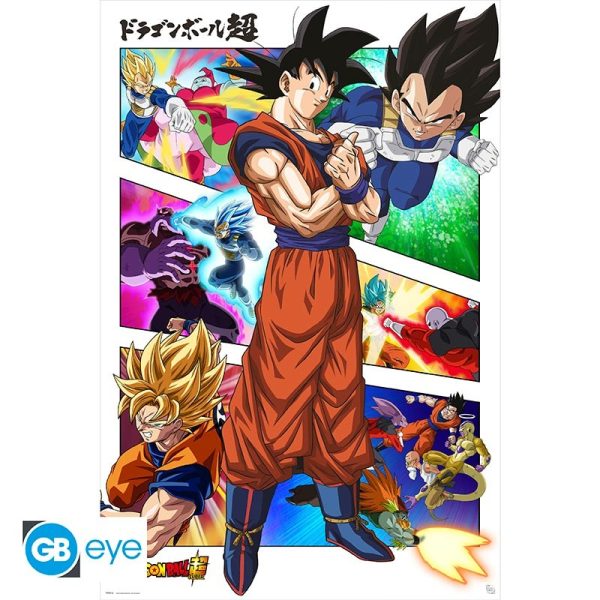 DRAGON BALL SUPER - Poster Maxi 91.5x61 - Panels