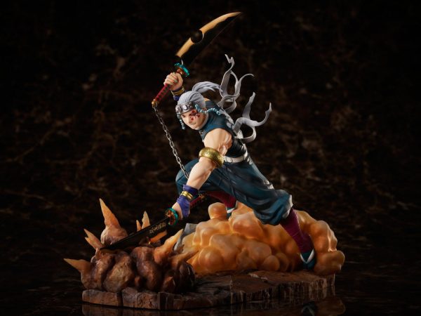 Aniplex - Demon Slayer Kimetsu no Yaiba Statue 1 to 8 scale Tengen Uzui 28 cm