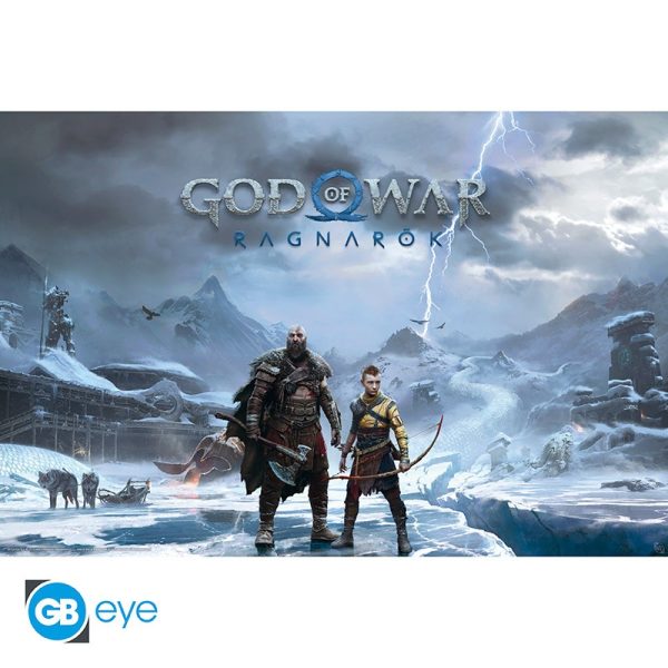 GOD OF WAR - Poster Maxi 91.5x61 - Key Art