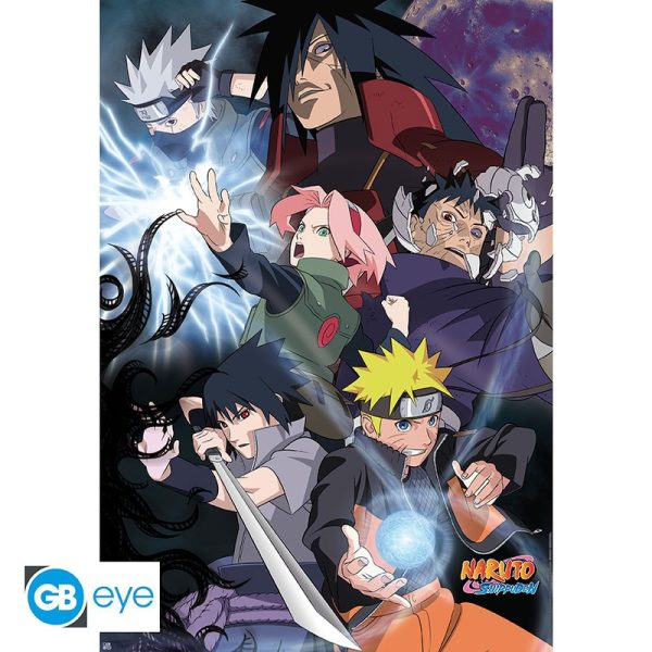 NARUTO SHIPPUDEN - Poster Maxi 91.5x61 - Group Ninja War