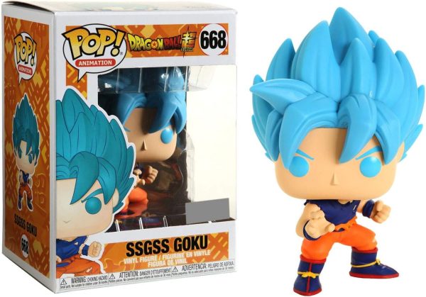 POP figure Dragon Ball Super SSGSS Goku #668