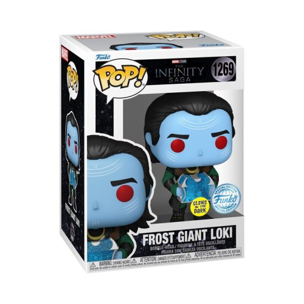 POP figure Marvel Infinity Saga Frost Giant Loki #1269 (Exclusive) (GITD)