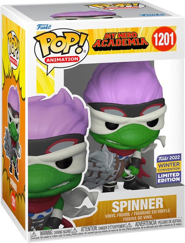 POP figure My Hero Academia Spinner #1201 (Winter Convention 2022 Exclusive) (Vaulted)