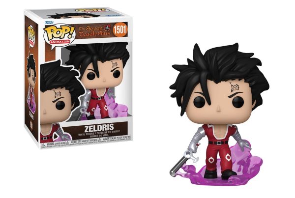 POP figure The Seven Deadly Sins Zeldris #1501 (Vaulted)