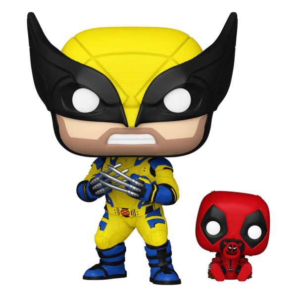 POP figure Deadpool and Wolverine Wolverine with Babypool #1403 - Image 2