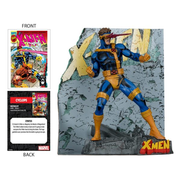 McFarlane Toys - Marvel Collection PVC Statue 1 to 10 Cyclops (X-Men #1) 17 cm