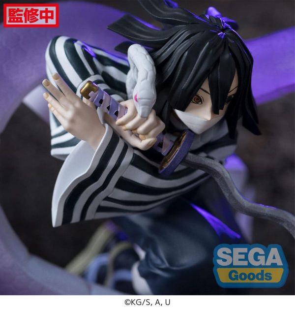 Sega Goods - Demon Slayer Xross Link Anime PVC Statue Obanai Iguro Hashira Training Arc 14 cm - Image 2