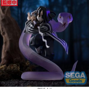 Sega Goods - Demon Slayer Xross Link Anime PVC Statue Obanai Iguro Hashira Training Arc 14 cm
