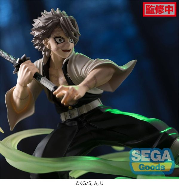 Sega Goods - Demon Slayer Xross Link Anime PVC Statue Sanemi Shinazugawa Hashira Training Arc 12 cm - Image 3
