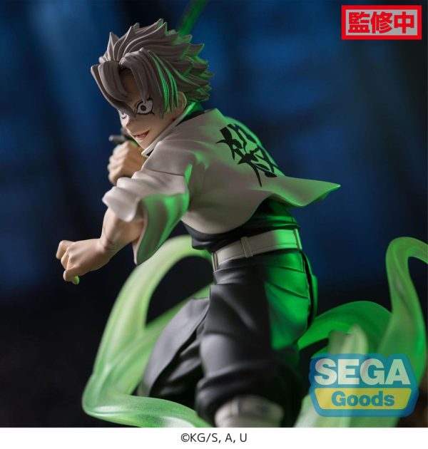 Sega Goods - Demon Slayer Xross Link Anime PVC Statue Sanemi Shinazugawa Hashira Training Arc 12 cm - Image 2