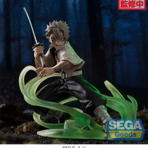 Sega Goods - Demon Slayer Xross Link Anime PVC Statue Sanemi Shinazugawa Hashira Training Arc 12 cm